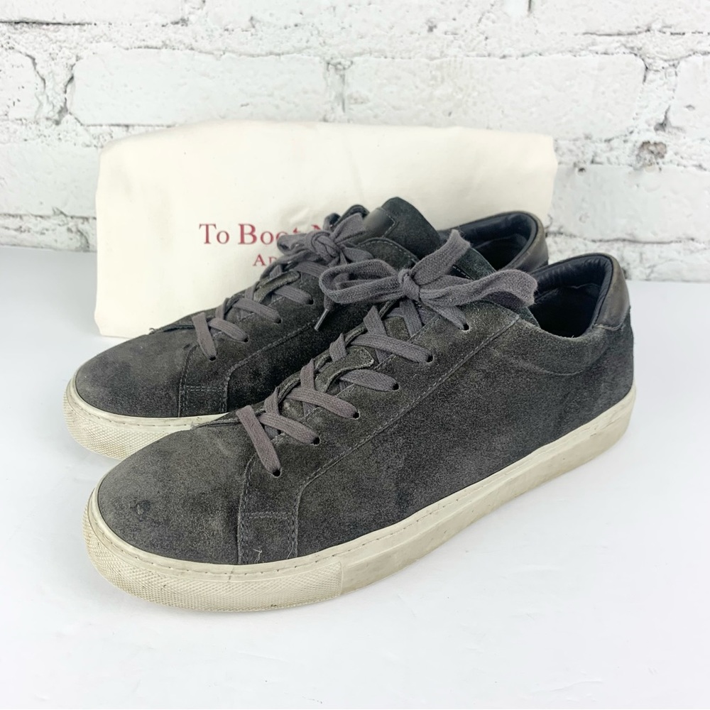 To Boot New York Adam Derrick Suede Laced Sneakers 9.5